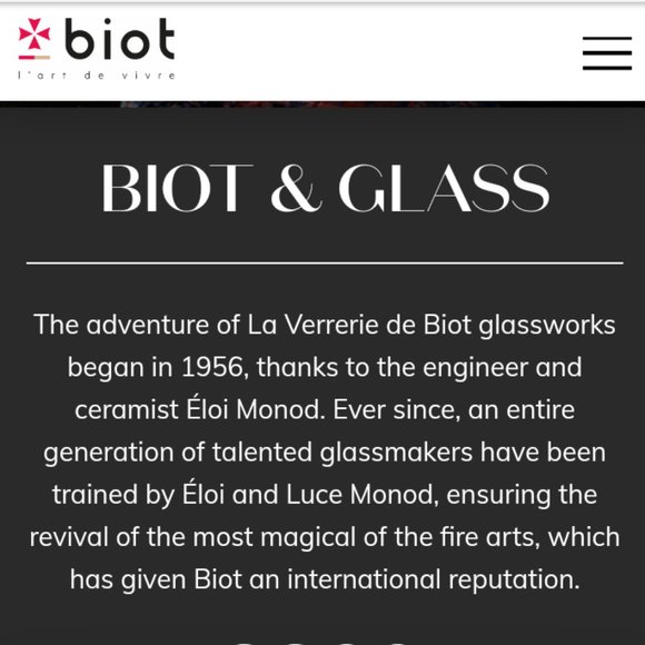 Vintage Golden Wine Goblets Bubble Glass Handmade Signed French Artist France - Picture 5 of 16